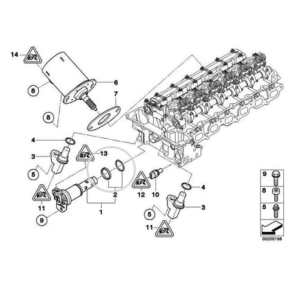 Dichtung - Repsatz Magnetventile N52,N53,N54,N55